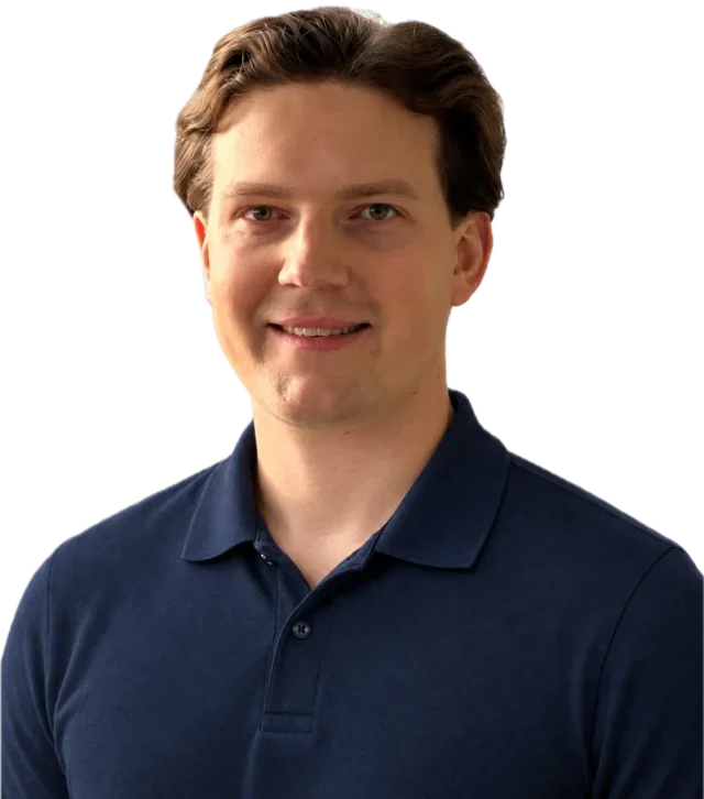 Portrait von Jeremy L. Meier, Geschäftsführer KMU Zukunftszentrum